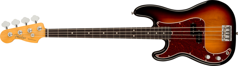 Chitare bass - Chitara bass American PRO II Precision Bass Left-Hand (Culori Fender: 3-Color Sunburst; Fretboard: Rosewood), guitarshop.ro