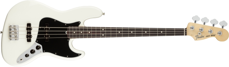 Chitare bass - Chitara bass Fender American Performer Jazz Bass (Culoare: Arctic White; Fretboard: Rosewood), guitarshop.ro