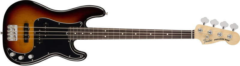 Chitare bass - Chitara bass Fender American Performer Precision Bass (Culoare: 3-Color Sunburst; Fretboard: Rosewood), guitarshop.ro