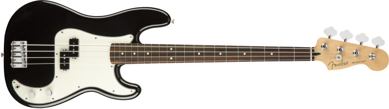Chitare bass - Chitara bass Fender Player Precision (Culoare: Black; Fretboard: Pau Ferro), guitarshop.ro