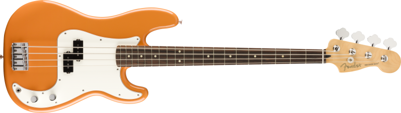 Chitare bass - Chitara bass Fender Player Precision (Fretboard: Pau Ferro; Culori Fender: Capri Orange), guitarshop.ro