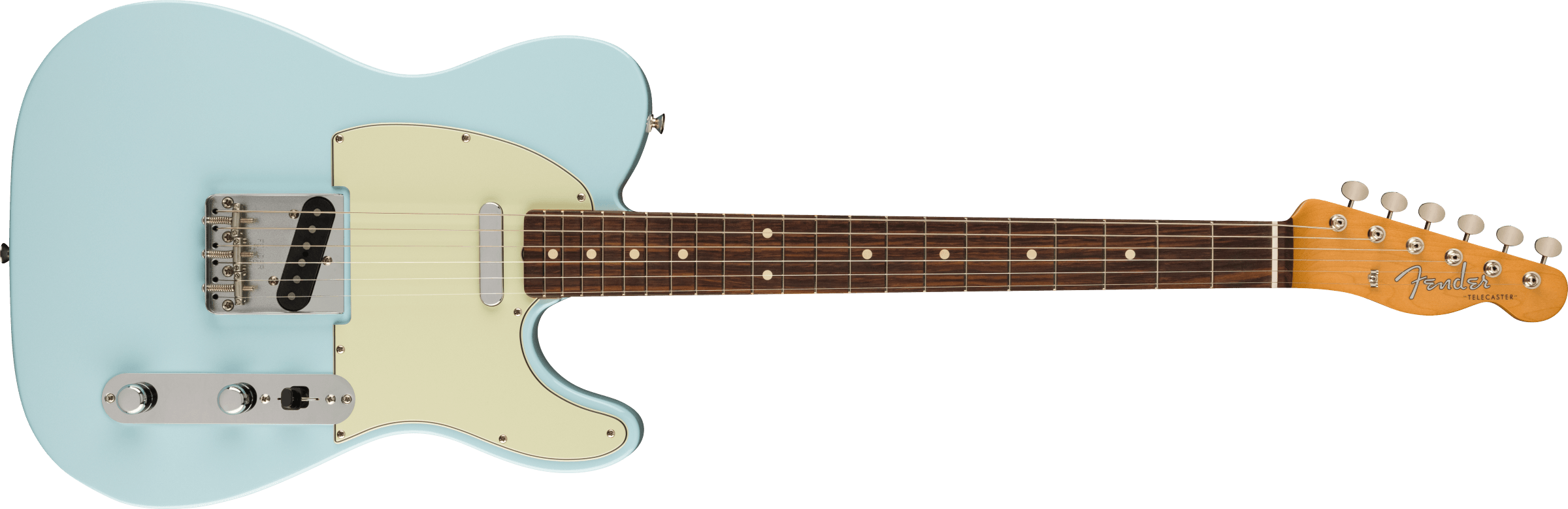 Chitare electrice - Chitara electrica Fender Vintera II 60s Telecaster RW Sonic Blue, guitarshop.ro