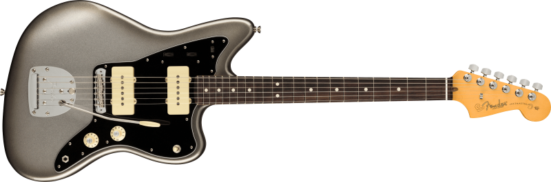 Chitare electrice - Chitara electrica American PRO II Jazzmaster (Fretboard: Rosewood; Culori Fender: Mercury), guitarshop.ro