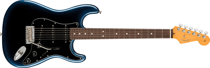 Chitare electrice - Chitara electrica American PRO II Stratocaster (Fretboard: Rosewood; Culori Fender: Miami Blue), guitarshop.ro