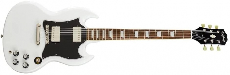 Chitare electrice - Chitara electrica Epiphone SG Standard (Culoare: Alpine White), guitarshop.ro