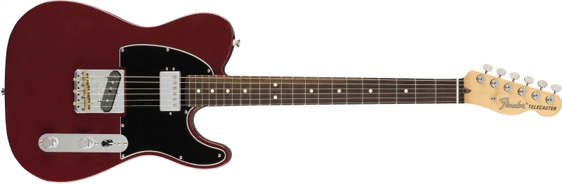 Chitare electrice - Chitara electrica Fender American Performer Telecaster Humbucker (Fretboard: Rosewood; Culoare: Aubergine), guitarshop.ro