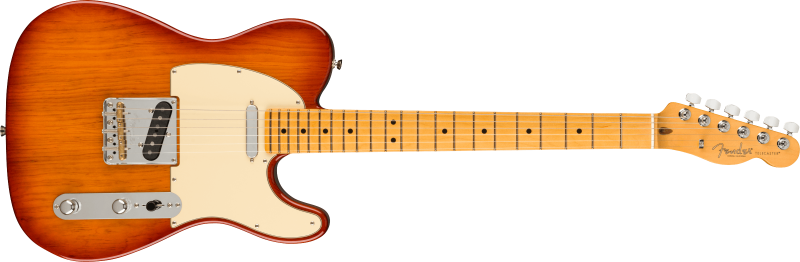 Chitare electrice - Chitara electrica Fender American PRO II Telecaster (Culori Fender: Sienna Sunburst; Fretboard: Maple), guitarshop.ro