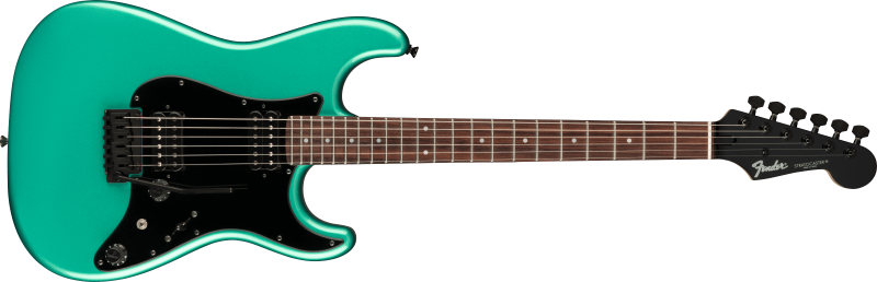 Chitare electrice - Chitara electrica Fender Boxer Series Stratocaster HH (Culori Fender: Sherwood Green Metallic), guitarshop.ro