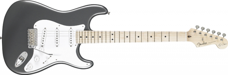 Chitare electrice - Chitara electrica Fender Eric Clapton Stratocaster (Culori Fender: Pewter; Fretboard: Maple), guitarshop.ro