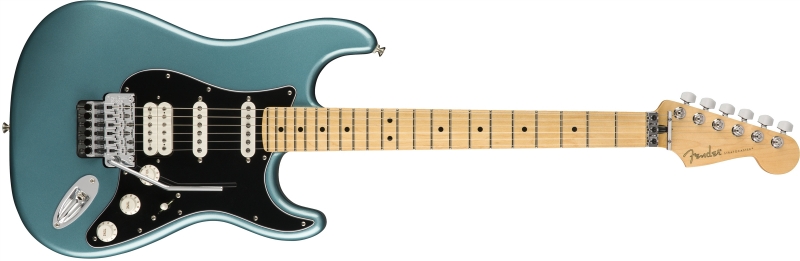 Chitare electrice - Chitara electrica Fender Player Stratocaster w/ Floyd Rose (Fretboard: Maple; Culoare: Tidepool), guitarshop.ro