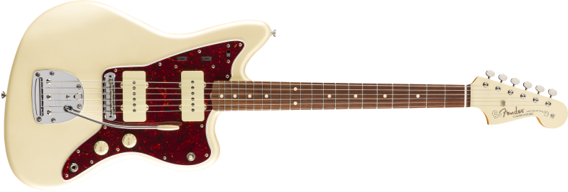 Chitare electrice - Chitara electrica Fender Vintera 60's Jazzmaster (Culori Fender: Olympic White), guitarshop.ro