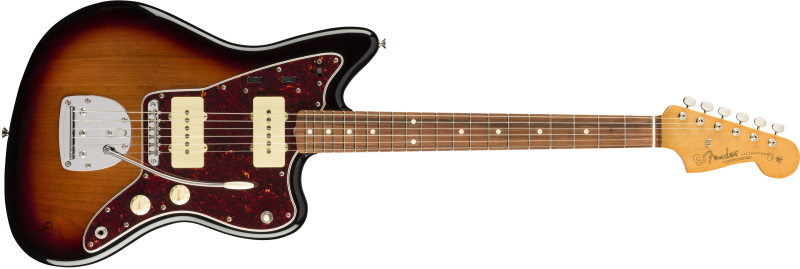 Chitare electrice - Chitara electrica Fender Vintera 60's Jazzmaster Modified (Culori Fender: 3-Tone Sunburst), guitarshop.ro