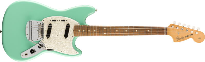 Chitare electrice - Chitara electrica Fender Vintera 60's Mustang (Culori Fender: Sea Foam Green), guitarshop.ro