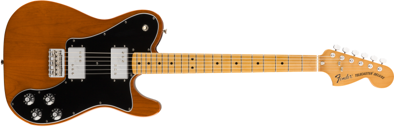 Chitare electrice - Chitara electrica Fender Vintera 70's Tele Deluxe (Culori Fender: Mocha ), guitarshop.ro