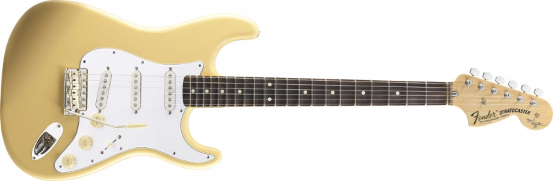 Chitare electrice - Chitara electrica Fender Yngwie Malmsteen Stratocaster (Culori Fender: Vintage White; Fretboard: Rosewood), guitarshop.ro