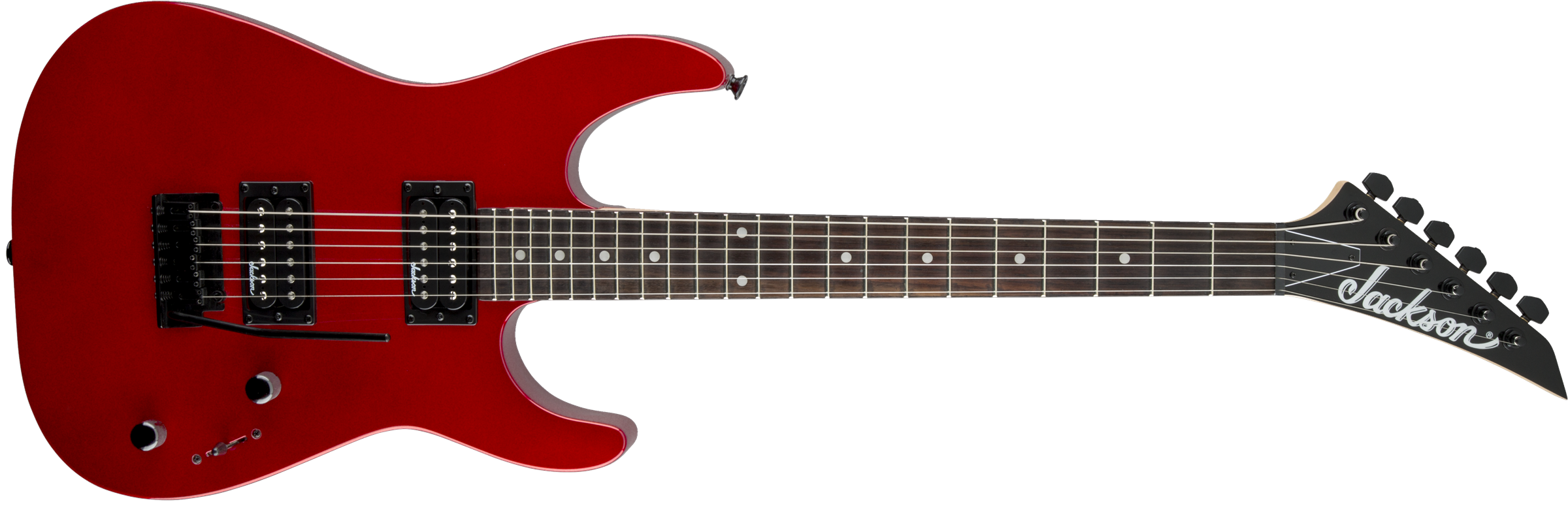 Chitare electrice - Chitara electrica Jackson JS11 Dinky Metallic Red, guitarshop.ro