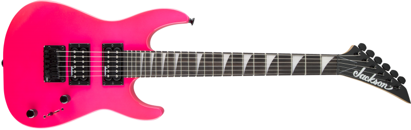 Chitare electrice - Chitara electrica Jackson JS1X Dinky Minion (Culori: Neon Pink), guitarshop.ro