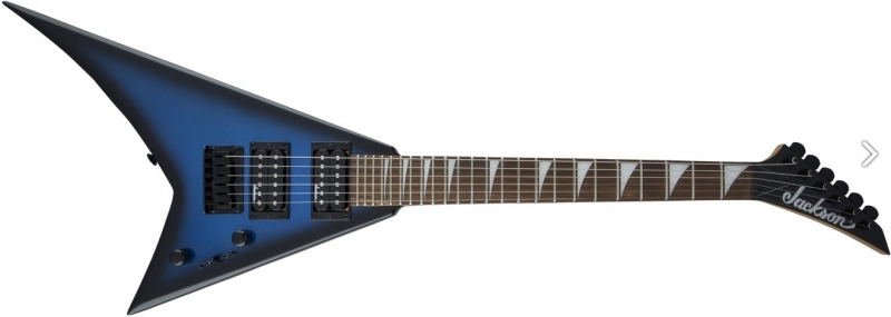 Chitare electrice - Chitara electrica Jackson JS1X Rhoads Minion (Culoare: Metallic Blue Burst), guitarshop.ro