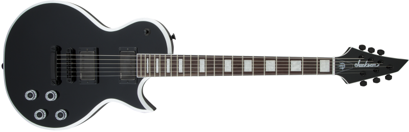 Chitare electrice - Chitara electrica Jackson X Series Marty Friedman MF-1, LRL Black with White Bevels, guitarshop.ro