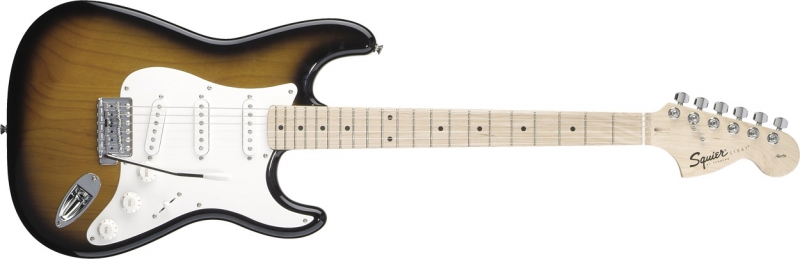 Chitare electrice - Chitara electrica Squier Affinity Stratocaster (Culoare: 2-Color Sunburst; Fretboard: Maple), guitarshop.ro