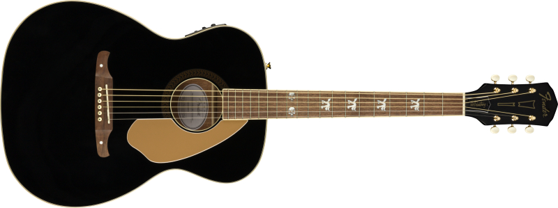 Chitare acustice/electro-acustice - Chitara electro-acustica Fender Tim Armstrong 'Hellcat', 10th Anniversary Black, guitarshop.ro