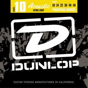 Corzi chitara acustica - Corzi chitara acustica Dunlop Phosphor Bronze Extra Light 10-48, guitarshop.ro