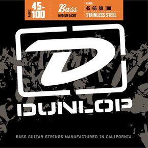 Corzi chitara bass - Corzi chitara bass Dunlop Nickel Plated Steel - Medium Light, 45-100, guitarshop.ro