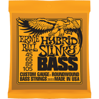 Corzi chitara bass - Corzi chitara bass Ernie Ball Hybrid Slinky Nickel Wound .045-.105, guitarshop.ro