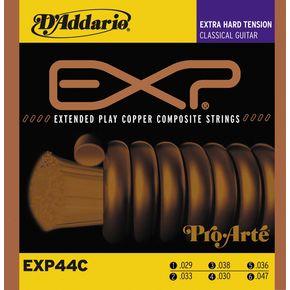 Corzi chitara clasica - Corzi chitara clasica D'Addario EXP45 Coated Nylon Normal Tension, guitarshop.ro