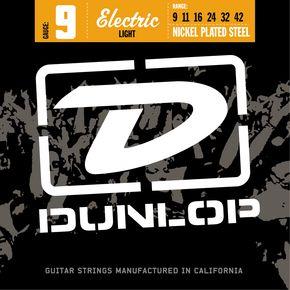 Corzi chitara electrica - Corzi chitara electrica Dunlop Nickel Plated Steel 9 - Light 9-42, guitarshop.ro
