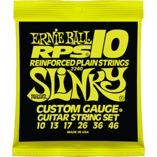 Corzi chitara electrica - Corzi chitara electrica Ernie Ball RPS-10 Slinky Nickel Wound .010-.046, guitarshop.ro