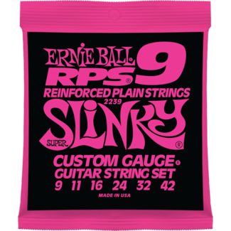 Corzi chitara electrica - Corzi chitara electrica Ernie Ball RPS-9 Slinky Nickel Wound .009-.042, guitarshop.ro