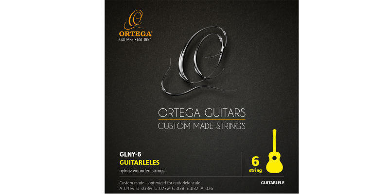 Corzi ukulele - Corzi guitarlele Ortega GLNY-6 6 string 3W/nylon, guitarshop.ro