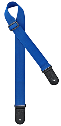 Curele chitara, straplock-uri - Curea chitara Ortega ONS50STD-BL Nylon Blue, guitarshop.ro