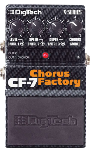 Efecte chitara electrica - DigiTech CF-7 Chorus Factory, guitarshop.ro