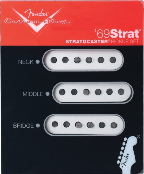 Doze chitare electrice - Doze chitara Fender Custom Shop 69' Stratocaster (set 3 buc), guitarshop.ro