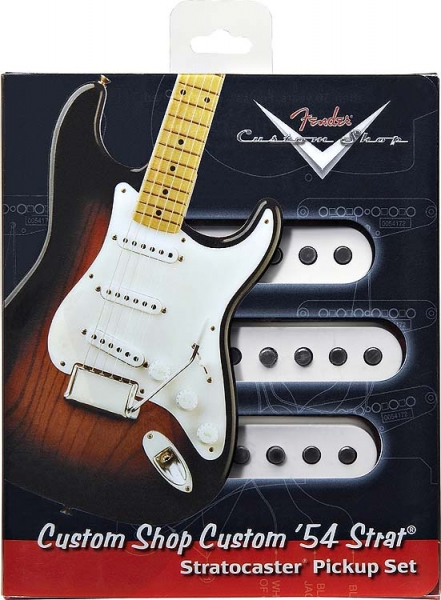 Doze chitare electrice - Doze chitara Fender Custom Shop Custom '54 Stratocaster(set 3 buc), guitarshop.ro