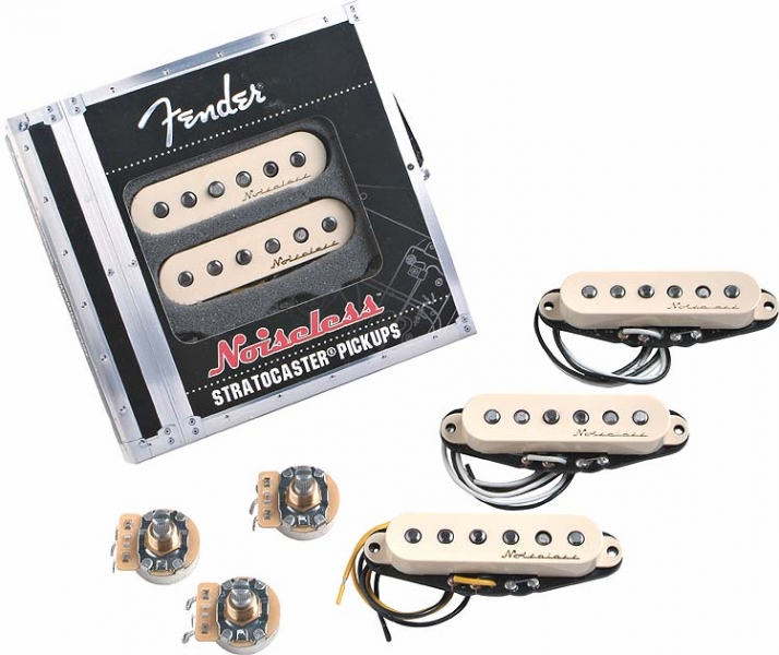 Doze chitare electrice - Doze chitara Fender Vintage Noiseless Stratocaster (set 3 buc), guitarshop.ro
