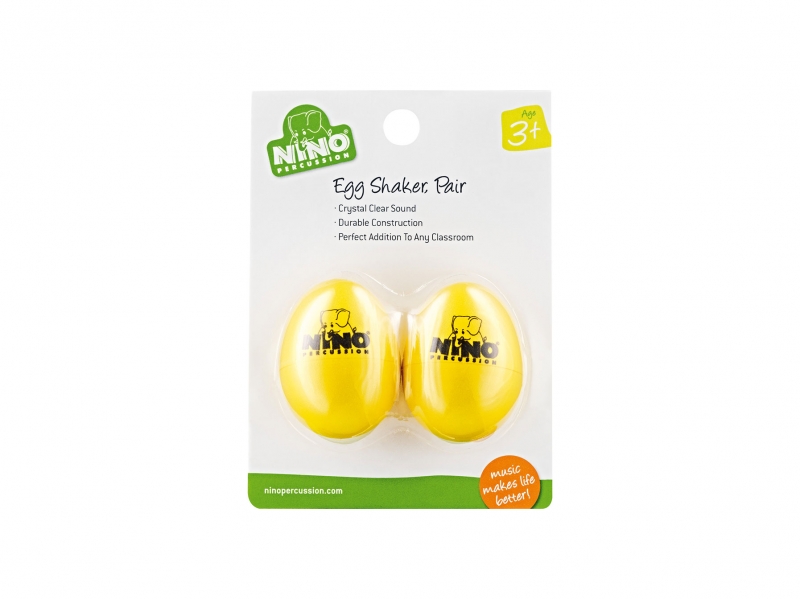 Shakere - Egg-Shaker Meinl NINO540 (Culoare: Yellow), guitarshop.ro