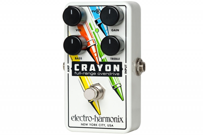 Efecte chitara electrica - Electro-Harmonix Crayon 76 Full-Range Overdrive, guitarshop.ro