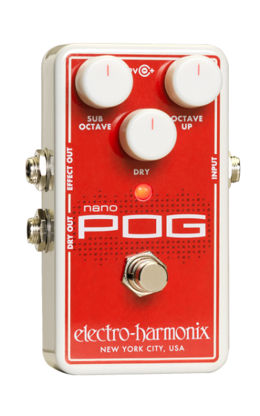 Efecte chitara electrica - Electro-Harmonix Nano POG (Polyphonic Octave Generator), guitarshop.ro