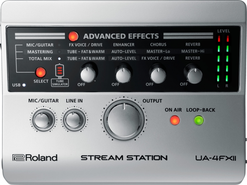 Interfete audio / Placi de sunet - Interfata audio Roland UA-4FX2 Stream Station, guitarshop.ro