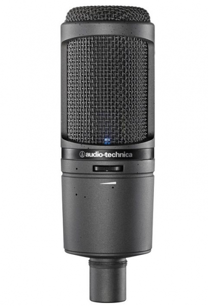 Microfoane de studio (voce & instrument) - Microfon broadcast-podcast Audio-Technica AT2020 USBi, guitarshop.ro