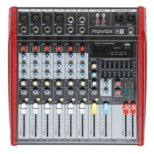 Mixere - NOVOX M8 Mixer, guitarshop.ro