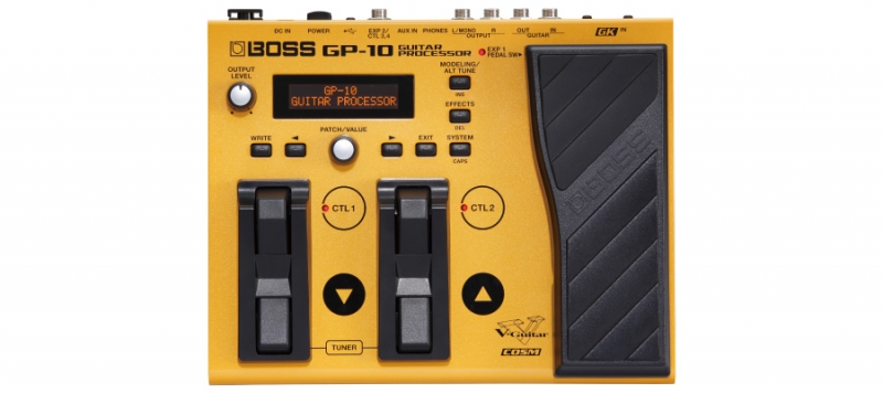 Efecte chitara electrica - Procesor chitara Boss GP-10S, guitarshop.ro