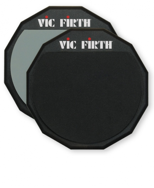 Practice pad-uri - Vic Firth Practice pad PAD12D, Double sided, guitarshop.ro