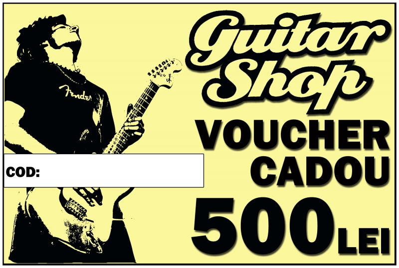 Vouchere cadou - Voucher CADOU 500 LEI, guitarshop.ro