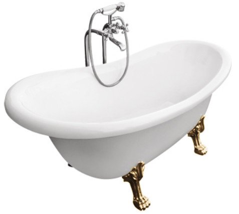 Cazi De Mijloc Freestanding Cada Baie Compozit Besco Otyli