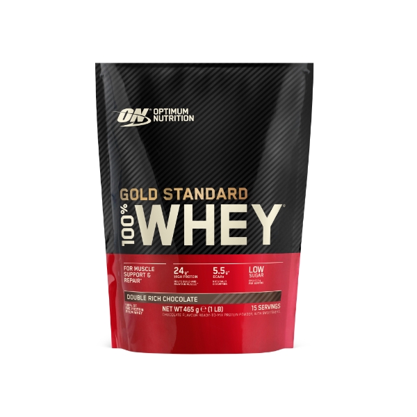 Concentrate Proteice - 100% GOLD WHEY PROTEIN 450g Chocolate, advancednutrition.ro