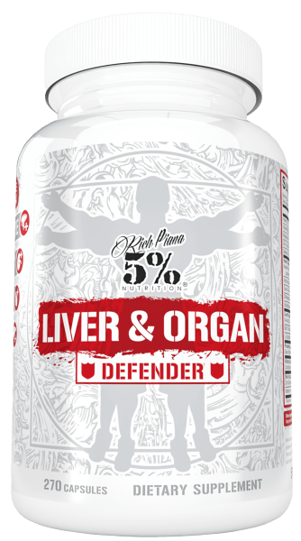 Sistemul Digestiv & Imunitar - 5% Nutrition Liver & Organ Defender 270caps, https:0769429911.websales.ro